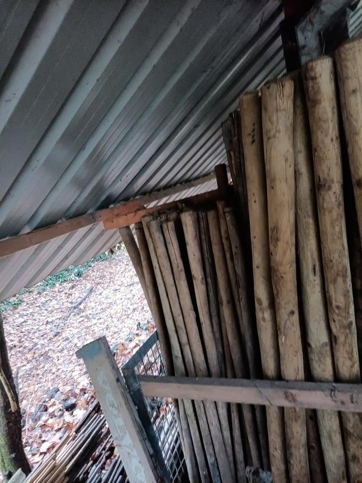 Houten palen verschillende lengtes, Tuin en Terras, Tuinschermen, Ophalen