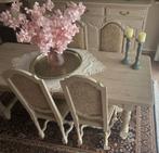 Gezandstraalde eiken stoelen, Ophalen, Hout, Zo goed als nieuw, Vijf, Zes of meer stoelen