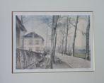 PAUL DELVAUX / SINT-MARTENS-LATEM / KLEUROFFSET / 72x89cm, Ophalen of Verzenden