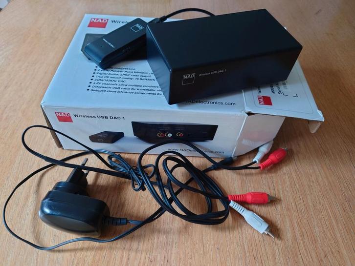 NAD wireless USB DAC1, Audio, Tv en Foto, Mediaspelers, Gebruikt, Ophalen of Verzenden