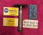 Rasoir métallique GILLETTE d’occasion en TBE, Verzamelen, Ophalen of Verzenden