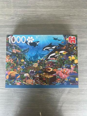 Puzzel van 1000 stukjes, Hobby en Vrije tijd, Denksport en Puzzels, Ophalen, 500 t/m 1500 stukjes, Zo goed als nieuw, Legpuzzel
