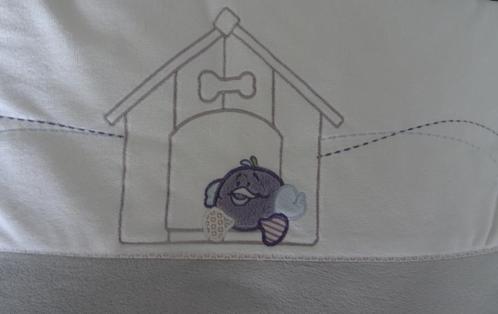 Babybedset en slaapzak, Kinderen en Baby's, Kinderkamer | Beddengoed, Zo goed als nieuw, Dekbedovertrek, Grijs, Jongetje of Meisje