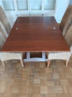 Verstelbare eettafel, Huis en Inrichting, Tafels | Eettafels, Ophalen, Overige materialen, Gebruikt, Vijf personen of meer