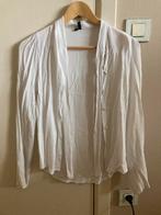 Vero Moda witte blouse met strik maat XS, Gedragen