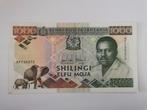 Tanzania 1000 shilingi 1990 P#22, Postzegels en Munten, Bankbiljetten | Afrika, Ophalen of Verzenden, Tanzania