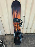 Snowboard en boots gebruikt maar in goede staat, Sport en Fitness, Snowboarden, Ophalen of Verzenden, Zo goed als nieuw, Bindingen