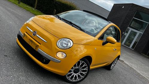 Fiat 500C (Cabrio) 1.2 in showroomstaat 89000KM gekeurd VVK, Auto's, Fiat, Bedrijf, 500C, ABS, Airbags, Airconditioning, Bluetooth