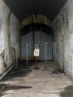 45 Tubax kapstokken| Atomic Age design met industriële flair, Huis en Inrichting, Gebruikt, Ophalen of Verzenden, Metaal, Staande kapstok