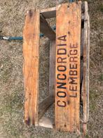 Houten bierbakken concordia Lemberge 1949, Ophalen