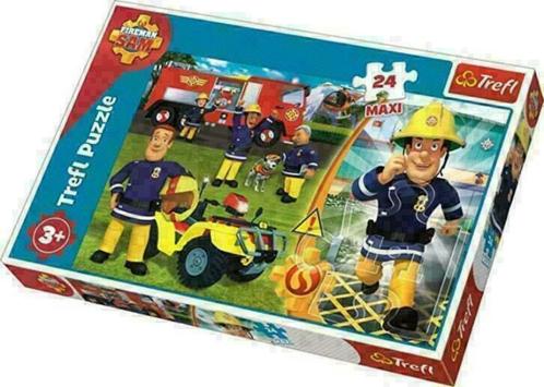 Brandweerman Sam Puzzel - 24 Maxi stukjes - Trefl, Enfants & Bébés, Jouets | Puzzles pour enfants, Neuf, 2 à 4 ans, 10 à 50 pièces