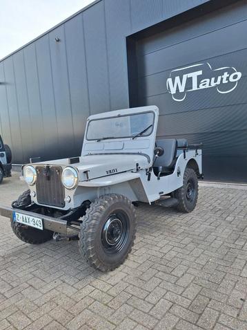 Jeep Willys cj3a 1952 'ONE OF A KIND', Autos, Achat, Entreprise, CJ, 2200 cm³