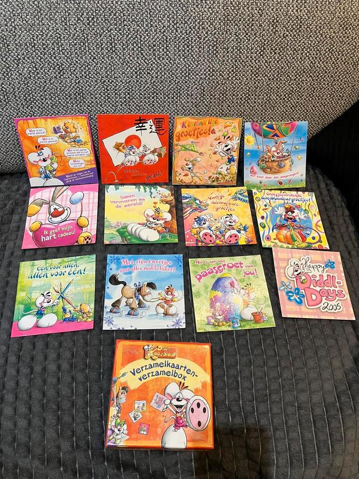 Boîte de collection 12 cartes collectionner Diddl & Friends, Collections, Diddl, Diddl, Enlèvement ou Envoi