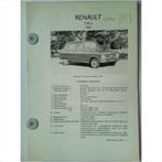 Renault 6 Vraagbaak losbladig 1969 #2 Nederlands, Livres, Autos | Livres, Utilisé, Enlèvement ou Envoi, Renault