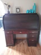 oude bureau met rolluik wand, Huis en Inrichting, Ophalen, Bureau