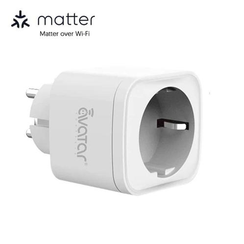 AvatarControls Matter Smart Wi-Fi Plug Mini 16A, Huis en Inrichting, Lampen | Overige, Nieuw, Ophalen of Verzenden