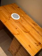 Houten manicuretafel met ingebouwde afzuiging, Ophalen