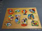 Vintage Walt Disney Steekpuzzel, Kinderen en Baby's, Speelgoed | Houten speelgoed, Overige typen, Gebruikt, Ophalen