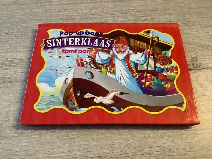 Sinterklaas komt aan Pup Up boek, Boeken, Kinderboeken | Kleuters, Zo goed als nieuw, Non-fictie, 4 jaar, Jongen of Meisje, Uitklapboek