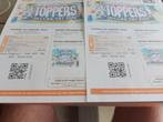 kaarten toppers, Tickets & Billets, Mai, Deux personnes, Chanson réaliste