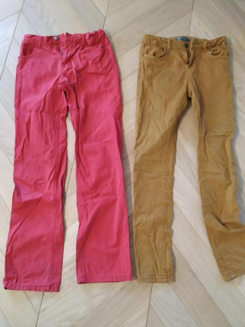 Lot de 2 pantalons 13-14 ans, Kinderen en Baby's, Kinderkleding | Maat 158, Gebruikt, Jongen, Broek, Ophalen