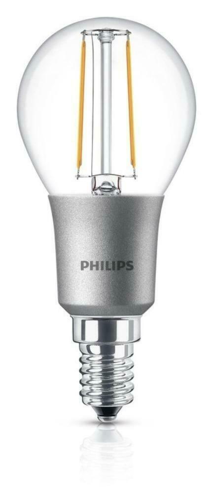 Philips Lamp LED Ball Bulb (dimbaar), E14, 3W, Huis en Inrichting, Lampen | Spots, Zo goed als nieuw, Led, Ophalen of Verzenden