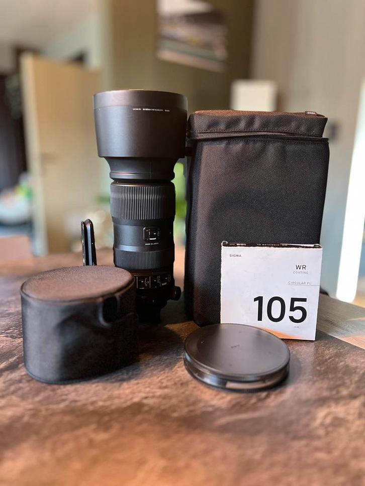 Sigma 60-600mm F/4.5-6.3 DG OS HSM Sports voor Nikon, Audio, Tv en Foto, Foto | Lenzen en Objectieven, Zo goed als nieuw, Ophalen