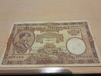 Bankbiljet Belgisch 100 frank type "1919" nationale reeks, Enlèvement, Billets en vrac