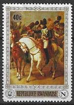 Rwanda 1969 - Yvert 323 - Napoléon Bonaparte - 40 s. (ZG), Timbres & Monnaies, Timbres | Afrique, Envoi, Non oblitéré