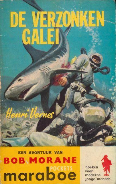 (p94) Bob Morane G reeks, 5 pockets, Boeken, Avontuur en Actie, Gelezen, Verzenden