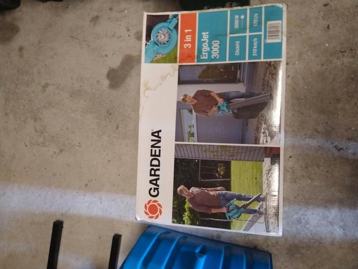 Bladblazer en bladzuiger in 1, Tuin en Terras, Bladblazers, Zo goed als nieuw, Handgedragen, Elektrisch, Met opvangzak, Met versnipperfunctie