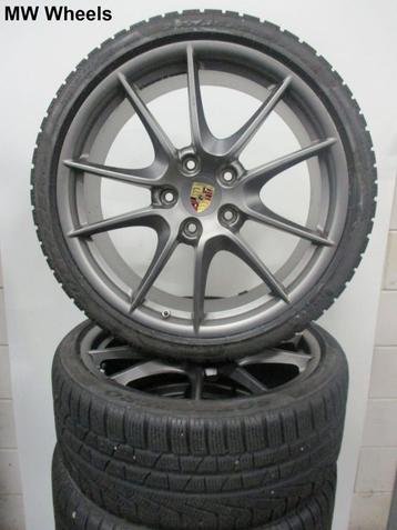 Porsche 20 inch velgen 911 991  2 en 2 S met winterbanden beschikbaar voor biedingen