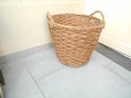 ancienne manne en osier hauteur 40 cm largeur 45 cm, Enlèvement ou Envoi, Osier, Rond, Panier