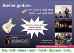 Cours de guitare électrique / acoustique (ATH / LEUZE), Diensten en Vakmensen, Muziekles en Zangles, Strijkinstrumenten