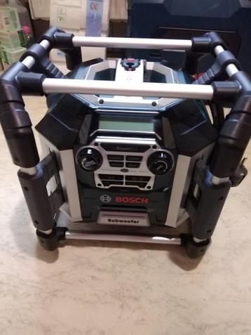 „Nieuwe” BOSCH GML 50 professionele bouwradio beschikbaar voor biedingen