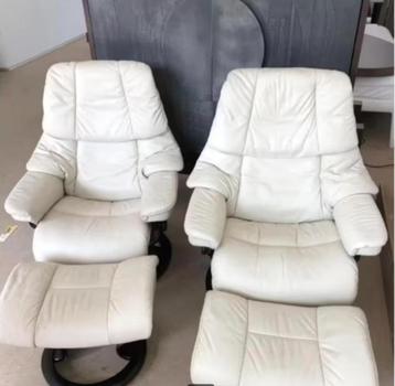 relax stressless met poef beschikbaar voor biedingen