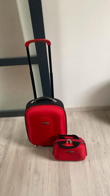 Mooie nieuwe handbagage , trolley, Handtassen en Accessoires, Ophalen, Uitschuifbare handgreep, 50 tot 60 cm, Hard kunststof