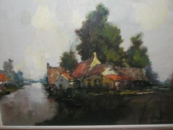 groot schilderij van H.J. Pauwels beschikbaar voor biedingen