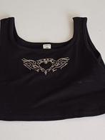 Zwart topje Shein Maat 11/12 jaar, Kinderen en Baby's, Kinderkleding | Maat 146, Shein, Nieuw, Shirt of Longsleeve, Verzenden