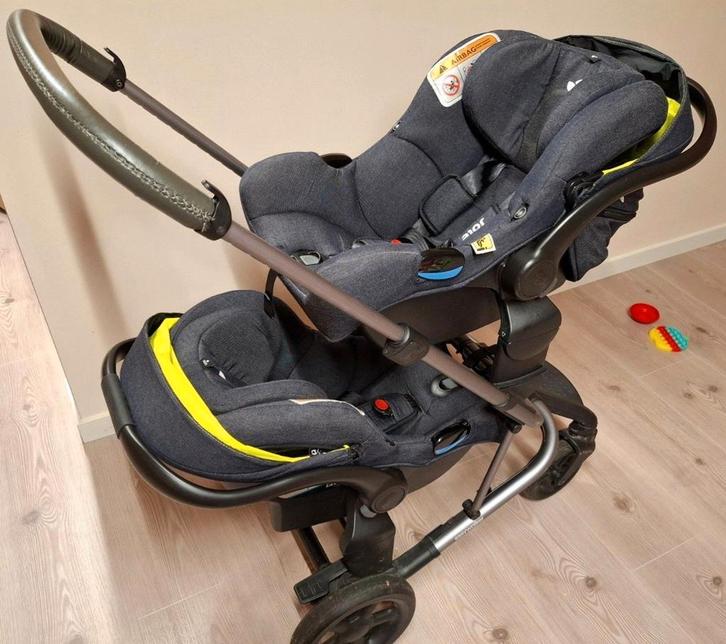 Tweeling wandelwagen, Kinderen en Baby's, Kinderwagens en Combinaties, Gebruikt, Ophalen