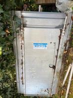 Porte provisoire chantier acier galvanisé, Enlèvement, Utilisé