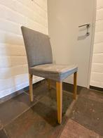 Eetkamerstoel stof (grijs) 6 stuks, Huis en Inrichting, Ophalen, Gebruikt, Vijf, Zes of meer stoelen, Stof