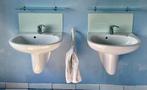2 x lavabo + 2 x robinet grohe + 2 x crépine + 2 x siphon, Maison & Meubles, Salle de bain | Meubles de Salle de bain, Utilisé