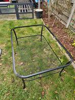 Salontafel met glazen plaat, Antiek en Kunst, Ophalen