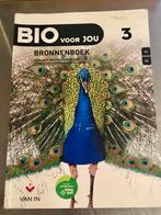 BIO voor jou bronnenboek 3, Boeken, Schoolboeken, ASO, Biologie, Ophalen of Verzenden, Zo goed als nieuw