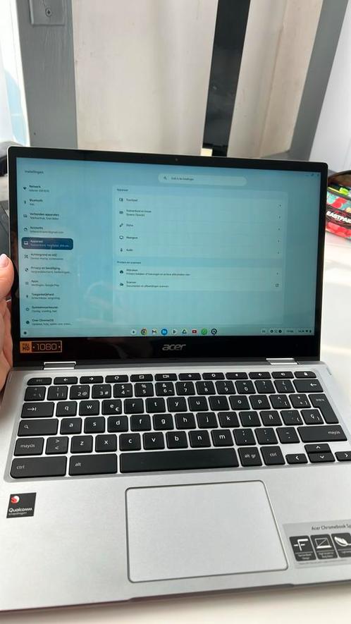 Chromebook spin 513, Computers en Software, Chromebooks, 13 inch, Ophalen
