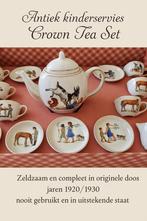 Antiek kinderservies “Crown Tea Set nooit gebruikt, Ophalen