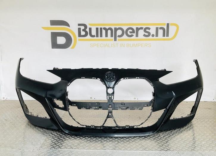 Bumper BMW i4 G26 MPakket M-Pakket Sport 51118078573 Voorbum, Auto-onderdelen, Carrosserie, Bumper, Voor, Gebruikt, 6 maanden garantie