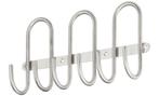 garderobe-rek / kapstok in RVS, Huis en Inrichting, Woonaccessoires | Kapstokken, Wandhaken, Nieuw, Ophalen of Verzenden, Minder dan 100 cm