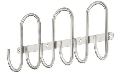 garderobe-rek / kapstok in RVS, Huis en Inrichting, Woonaccessoires | Kapstokken, Nieuw, Wandhaken, Minder dan 100 cm, Metaal